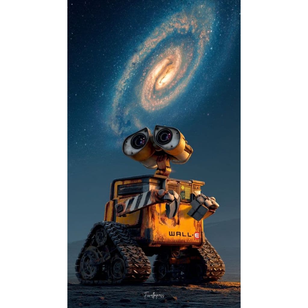 Walle - Quadro Decorativo em mdf - 60x40cm- presente - vinil