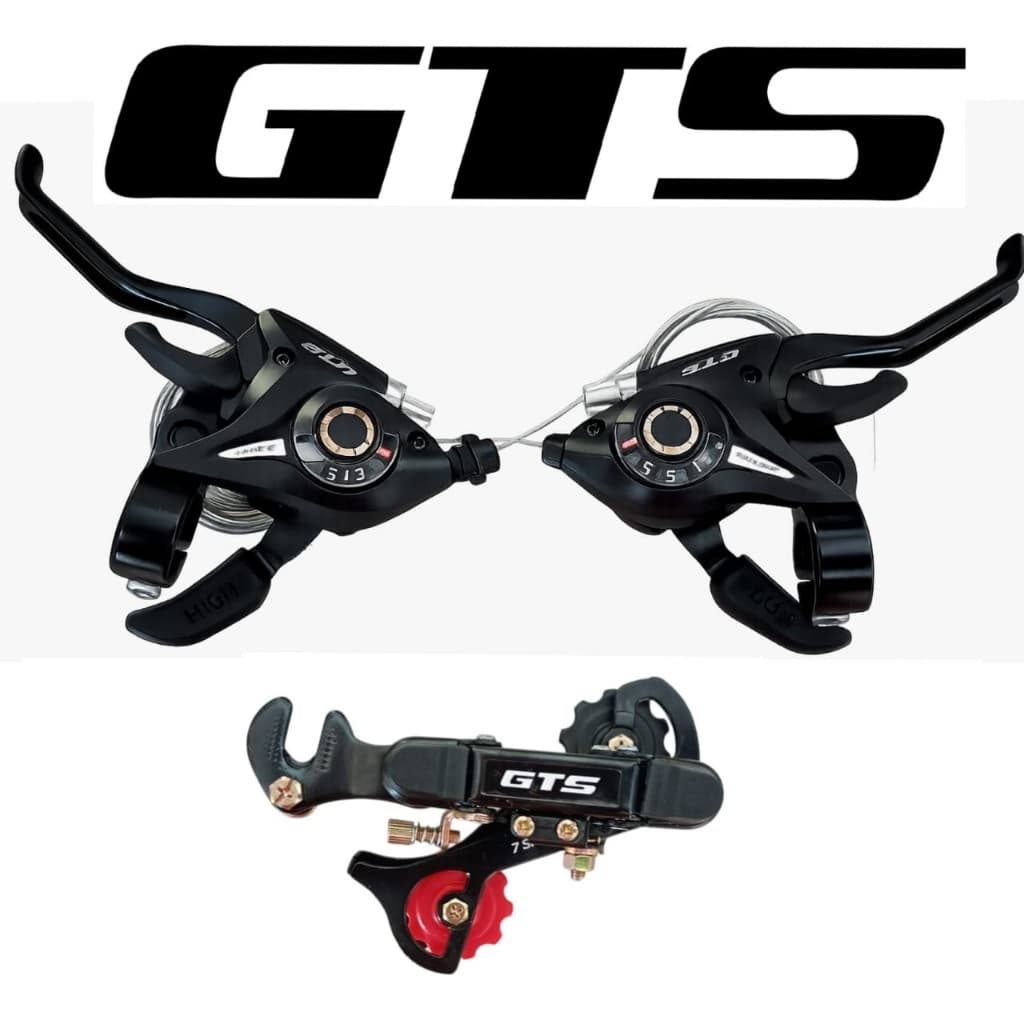 Passador Alavanca Aluminio Rapid Fire Gts 3x7 21v Com Cambio