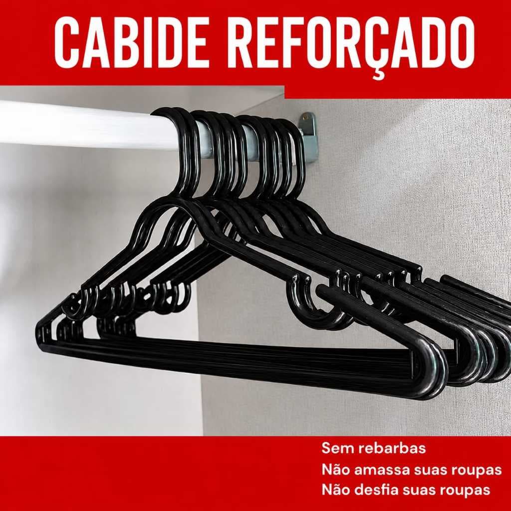 CABIDES REFORÇADOS ADULTO - PRETO