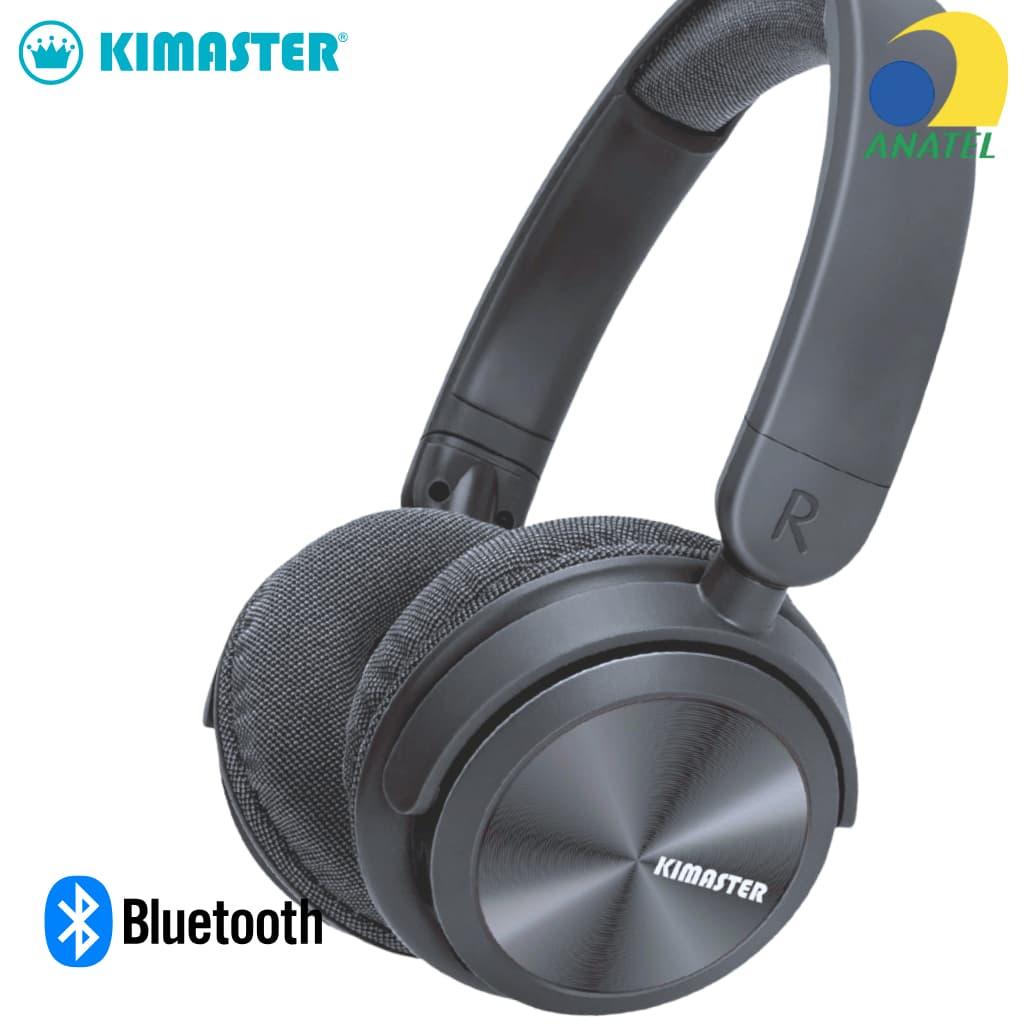 🎧 Headphone Kimaster K9 Bluetooth 5.0 | Até 10h de Bateria + Rádio FM | Conforto Máximo
