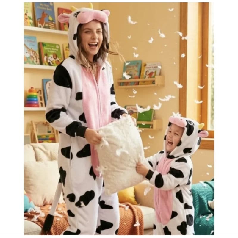 Macacão Pijama Kigurumi Vaquinha