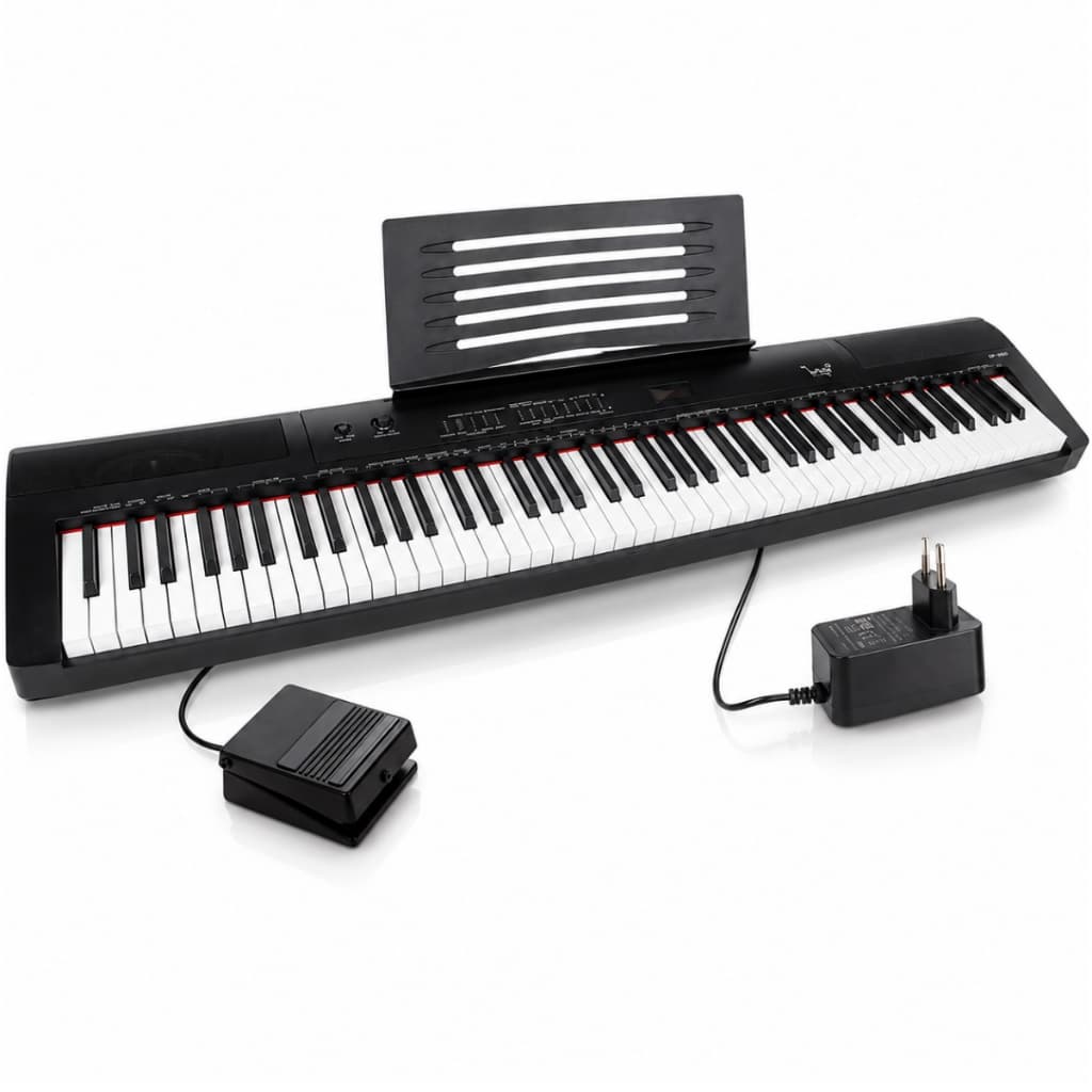 Piano Bravo BP6600 Digital 88 Teclas Bivolt Profissional para Estudos e Apresentações