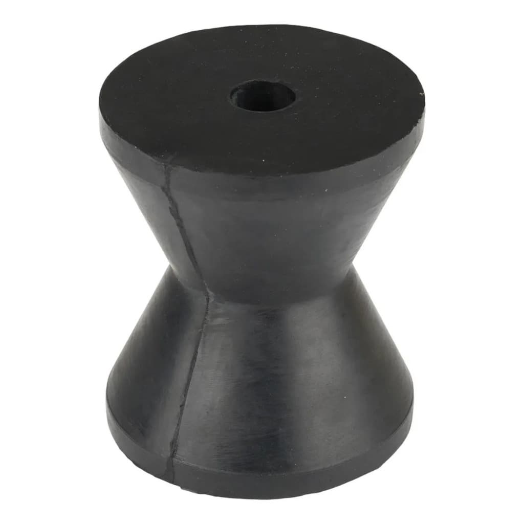 Rolete Carreta De Barco Borracha 80x100 Reboque Rolete 1unid