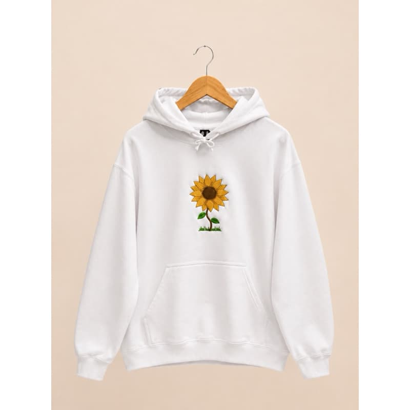 Blusa moletom canguru Bordado na frente