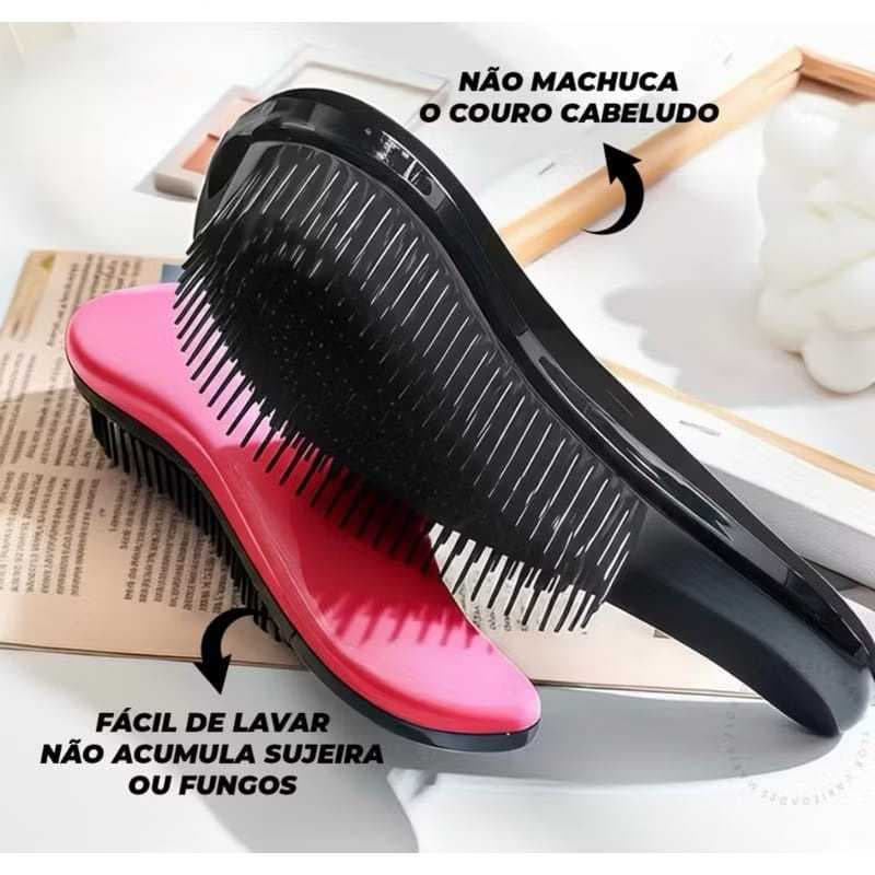 ESCOVA DE CABELOS ANTI QUEBRA - DESEMBARAÇA SEM DOR