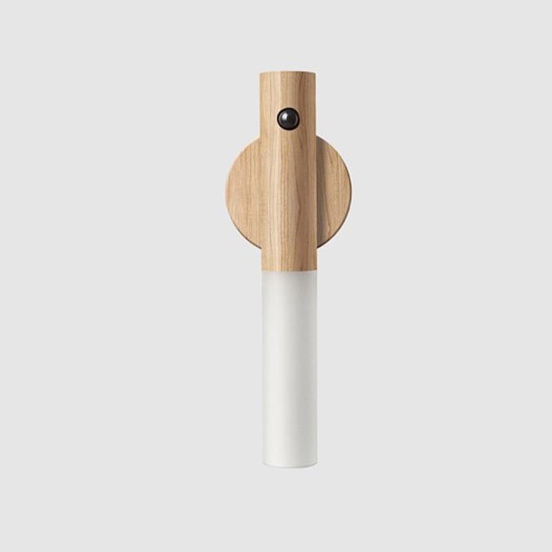 Luminária noturna automática LED USB magnética sem fio para corredores, varandas e armários