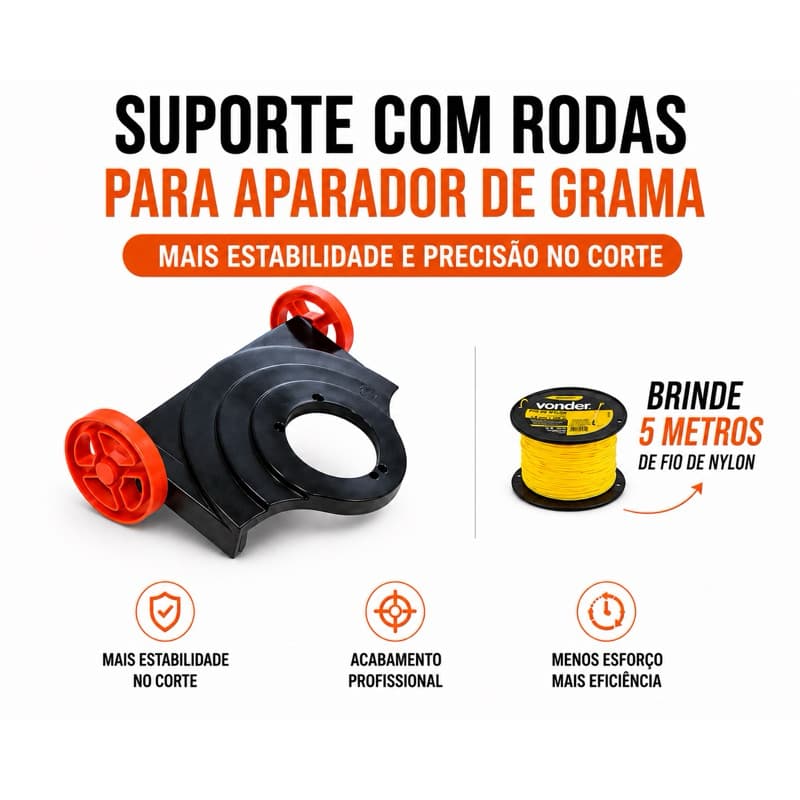 Suporte para cortador de grama