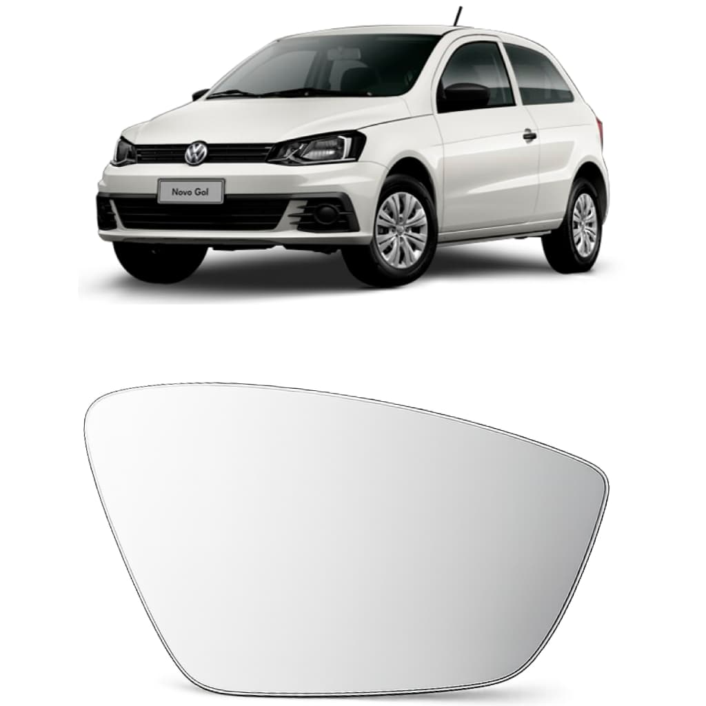 Lente Espelho Retrovisor Gol G6 G7 G8 Fox Up 2013 2023