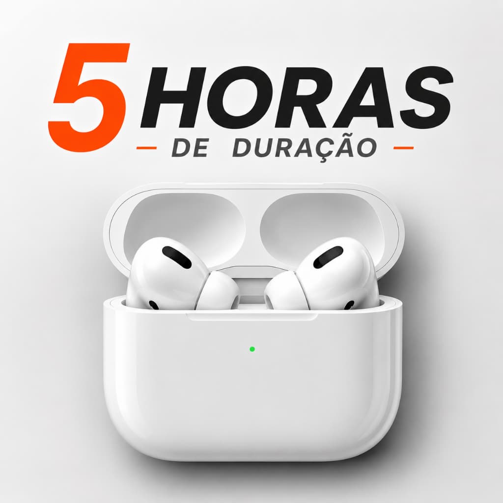 Fone de Ouvido Sem Fio Bluetooth Cancelamento de Ruido Pop-Up Microfone Compativel com IOS e Android