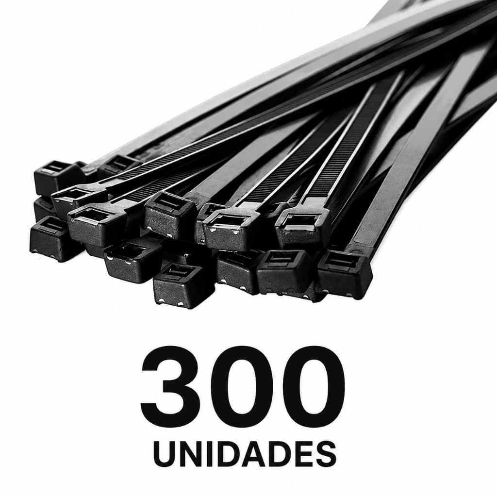 cinta Abraçadeiras Nylon Enforca Gato 4,8 X 200mm - 300 Unidades