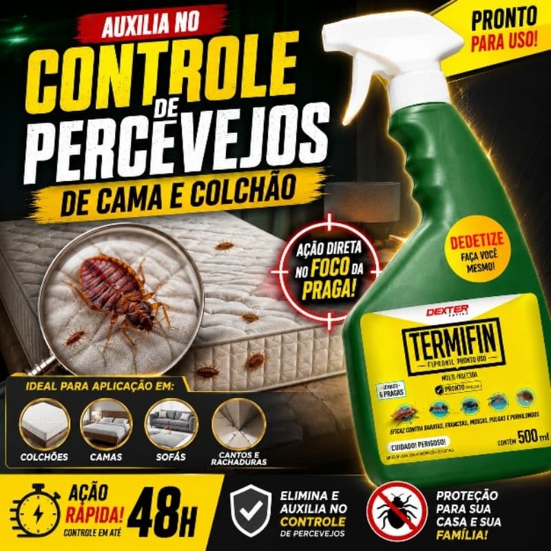 Inseticida para percevejo de cama e baratinhas francesinha | Straik Spray 500ml