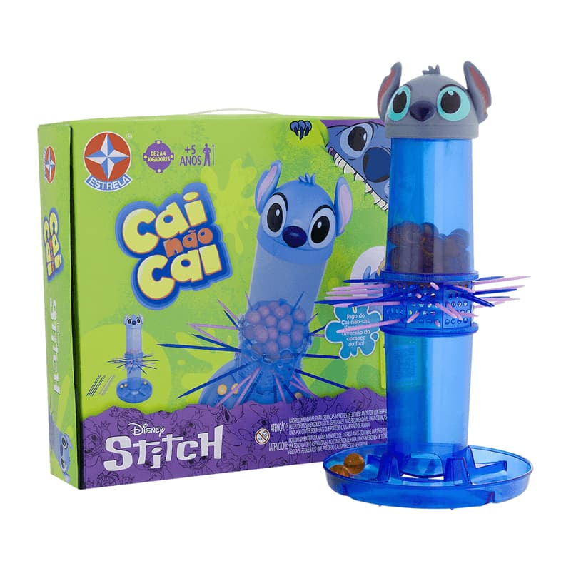 Cai Não Cai Stitch Diversão Família Risada