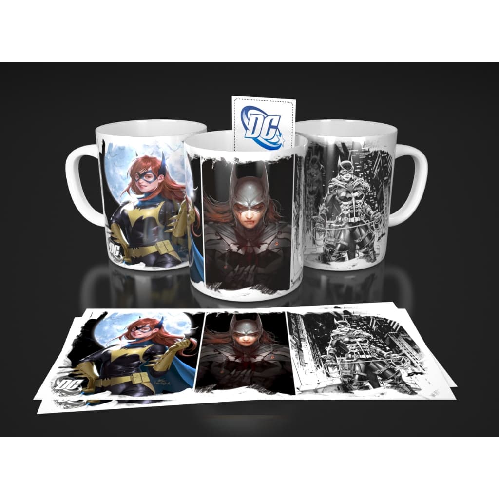 Caneca Personalizada Batgirl desenho presente criativo envio imediato