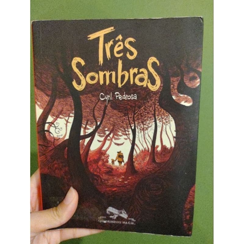 Livro Três Sombras (Cyril Pedrosa)