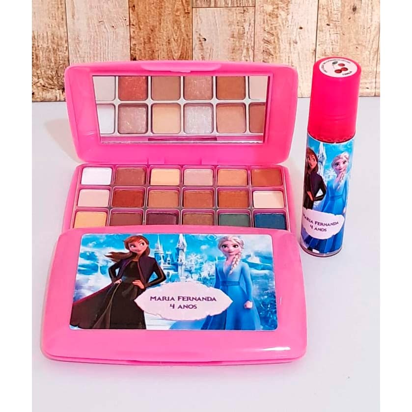 Kit Maquiagem PERSONALIZADA | Tema da sua festa | Lembrancinha Personalizada