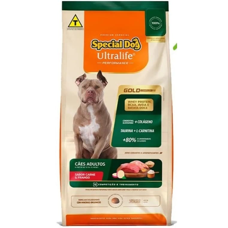 Ração Special Dog Gold Premium Adultos Carne E Frango 15kgs