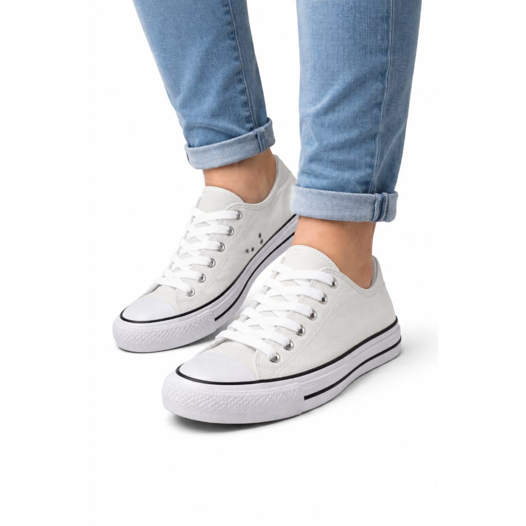Tênis Feminino Masculino Star Casual Tradicional Cano Baixo Super Confortável