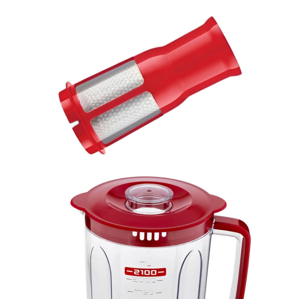Filtro vermelho de copo liquidificador mondial Copo 2100ml original - Novo