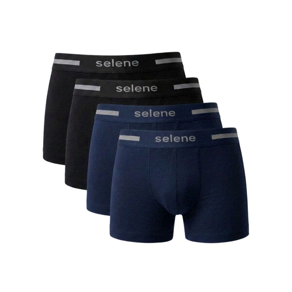Kit 4 Cuecas Boxer Selene Original Sem Costura