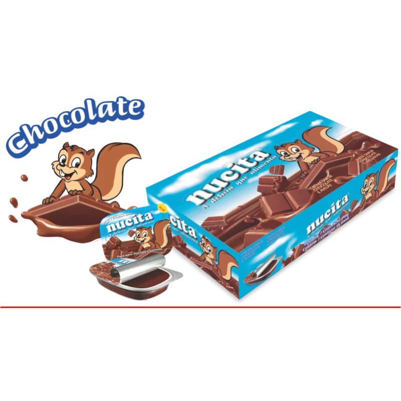 Creme de chocolate Nucita original chocolate/avelã 100% com 480g