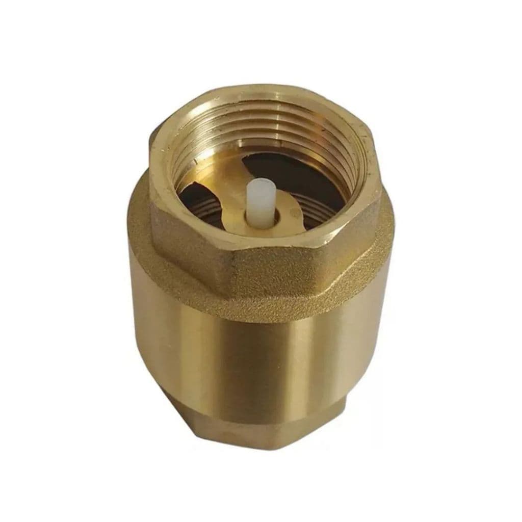 Válvula Retenção Vertical Latão 1'' - 32mm Hf