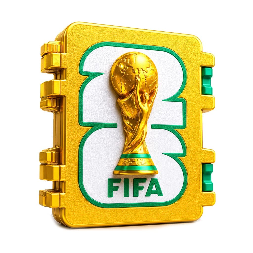 Porta Figurinhas Copa do Mundo 2026 | Organizador de Álbum Compacto – Proteção e Armazenamento