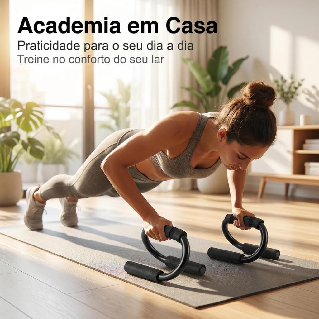 Barra De Flexão Apoio Força Portátil De Chão De Peito Taf Braço Suporte Fixo Empurre