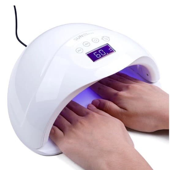 Cabine Estufa De Unha Sun 5 Digital 48w Bivolt 24 leds Uv Para Unhas Gel Acrígel (3672)