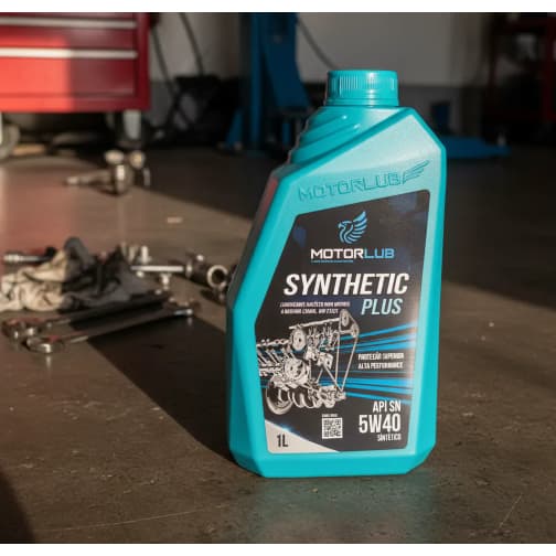 Óleo Motorlub Synthetic Plus 5w40 1 Litro Sintético