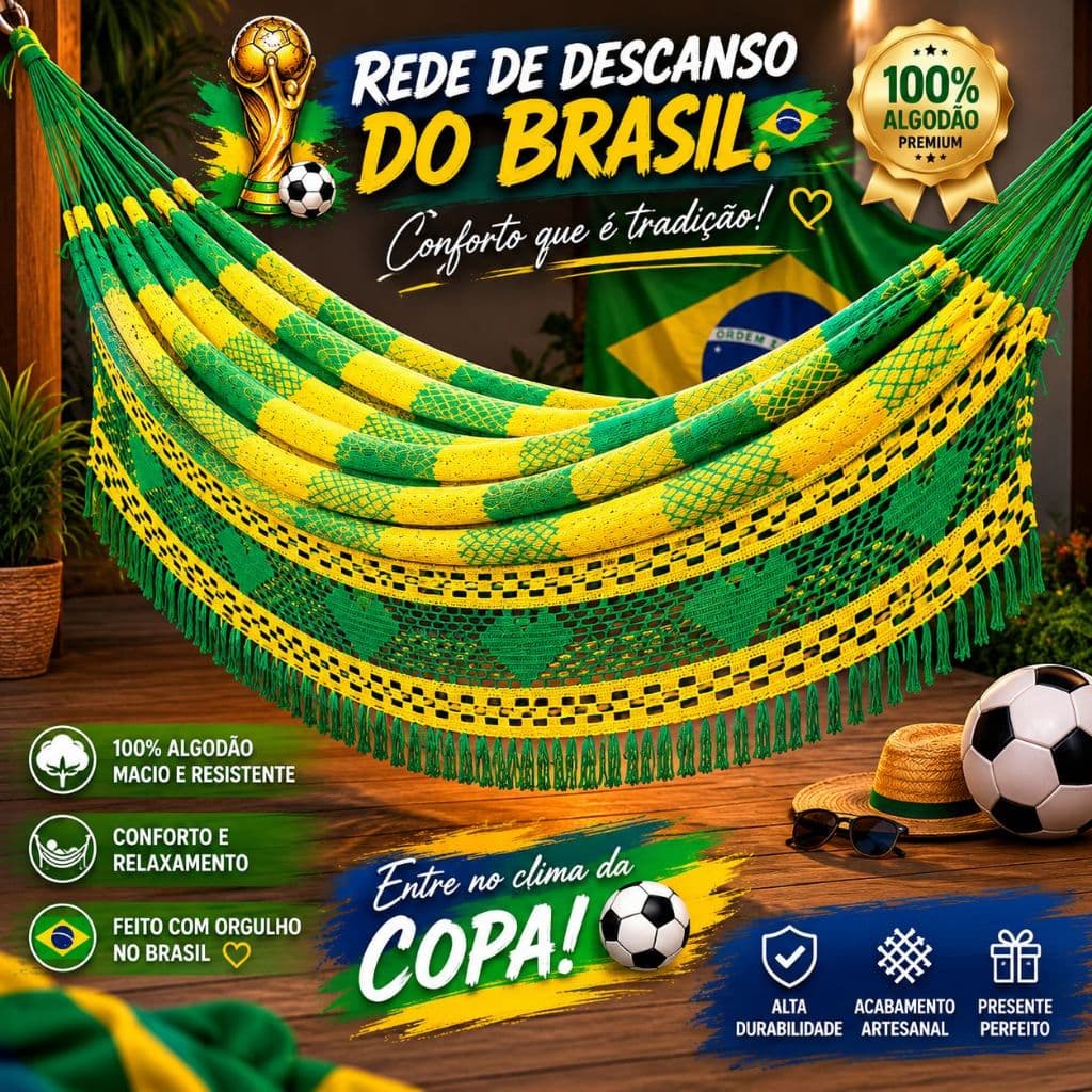 REDE BUCHO DE BOI,100% ALGODÃO COM 4,5 METROS E CAPACIDADE DE ATE 350KG,ALTA QUALIDADE E ACABMENTO!!
