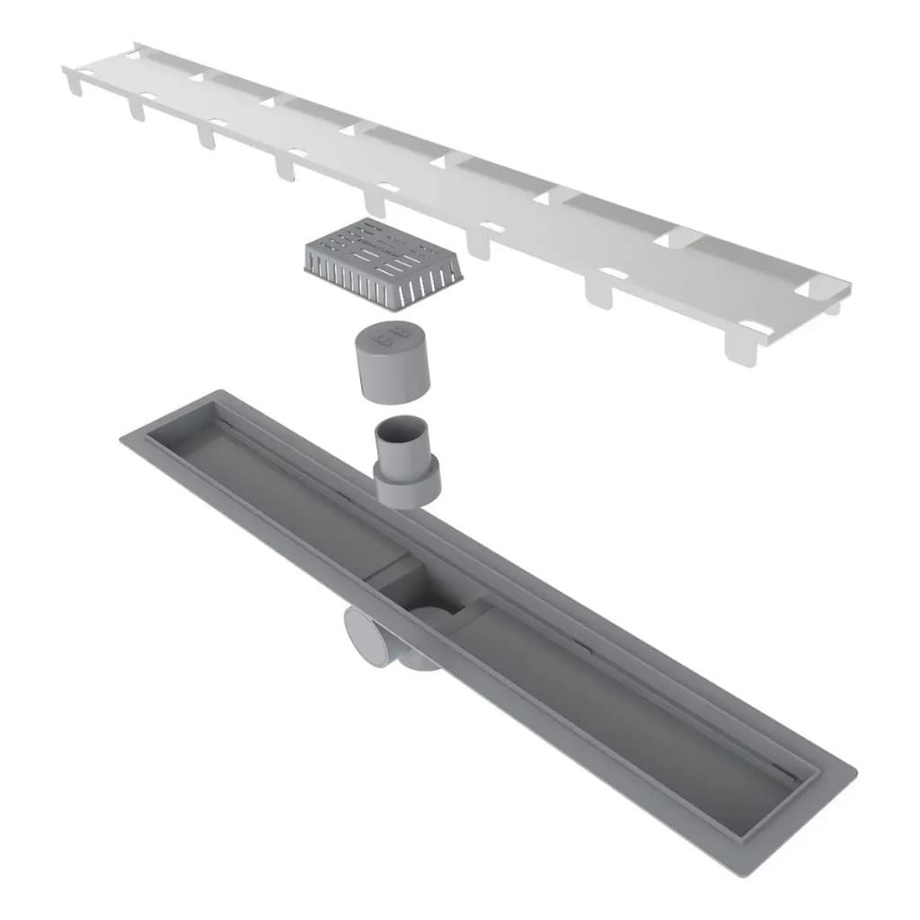 Ralo Linear Smart Sifonado Tampa Oculta 70cm Elleve Mod. 916