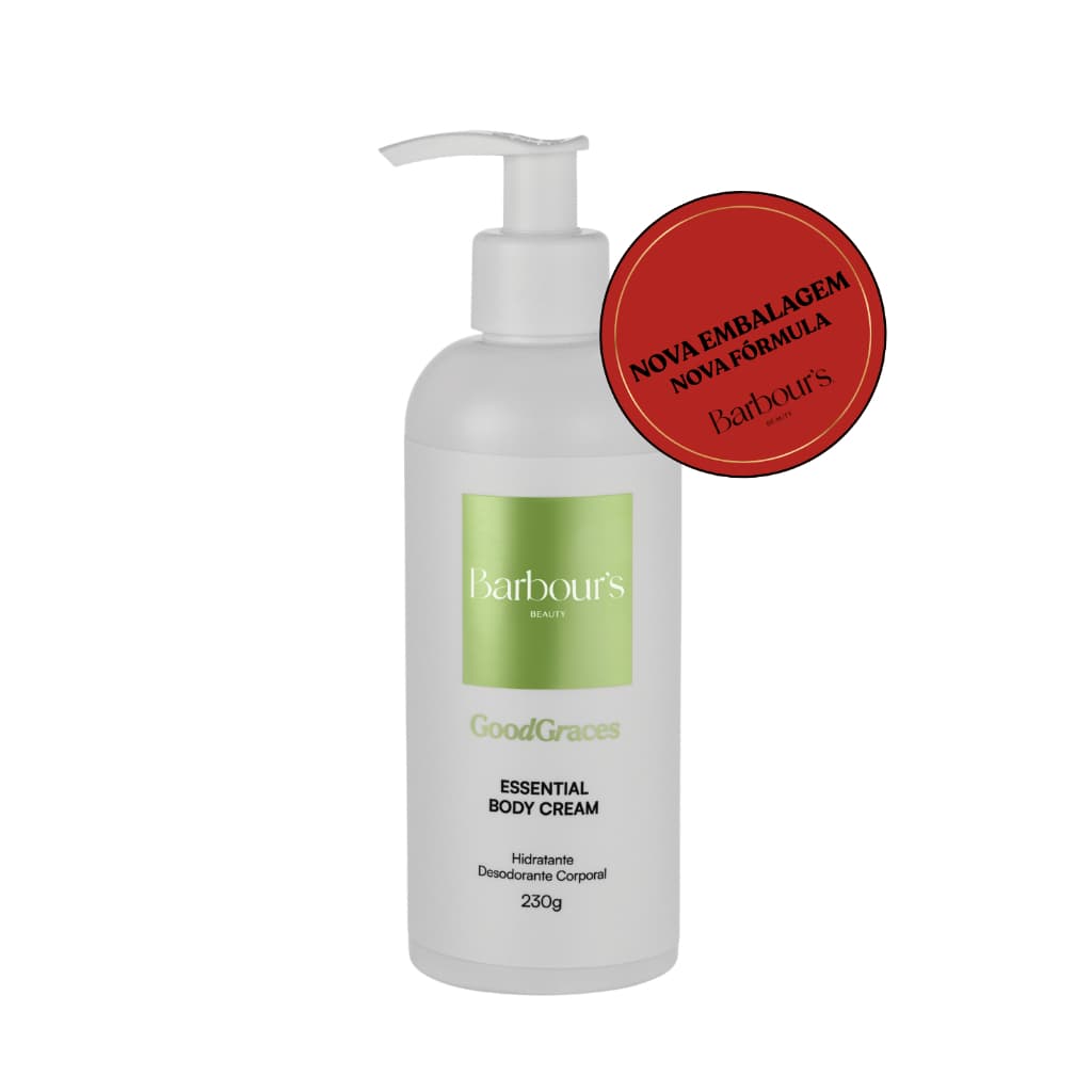 Essential Body Cream Good Graces  Hidratante Desodorante Corporal Barbour’s Beauty 230g