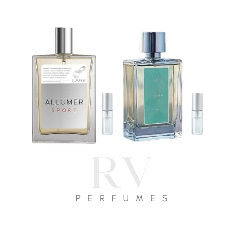 Combo Lab8 – Allumer Sport + Vision | Perfumes Masculinos Alta Fixação Modernos e Versáteis
