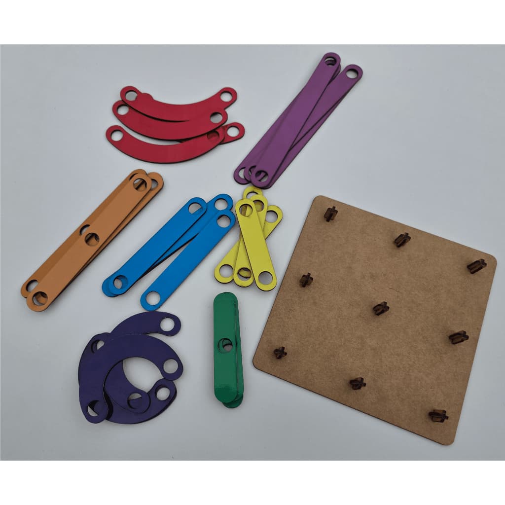 Brinquedo Educativo Pedagógico Montagem Letras Números Figuras Montessori