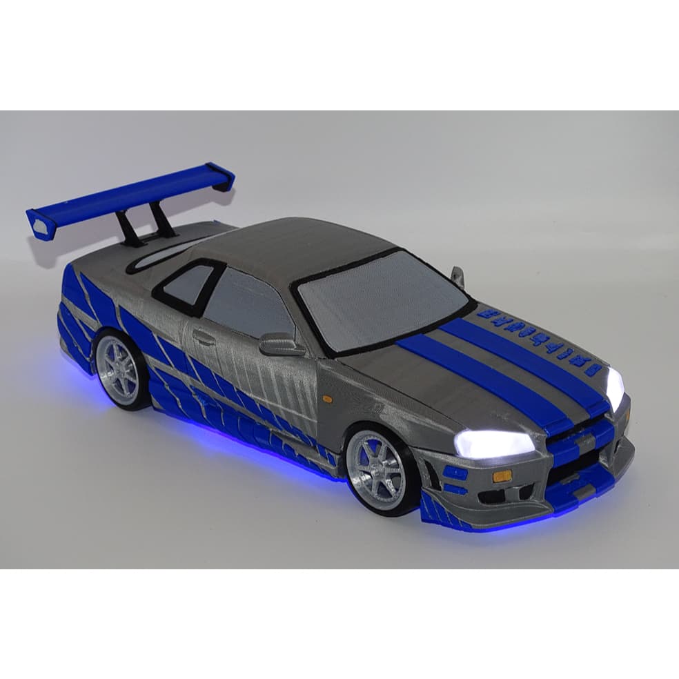 Carro Miniatura Skyline, carro skyline decoraçao Brayan Velozes e Furiosos Unico