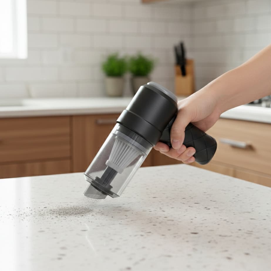 Mini Aspirador Portátil Sem Fio Potente e Compacto