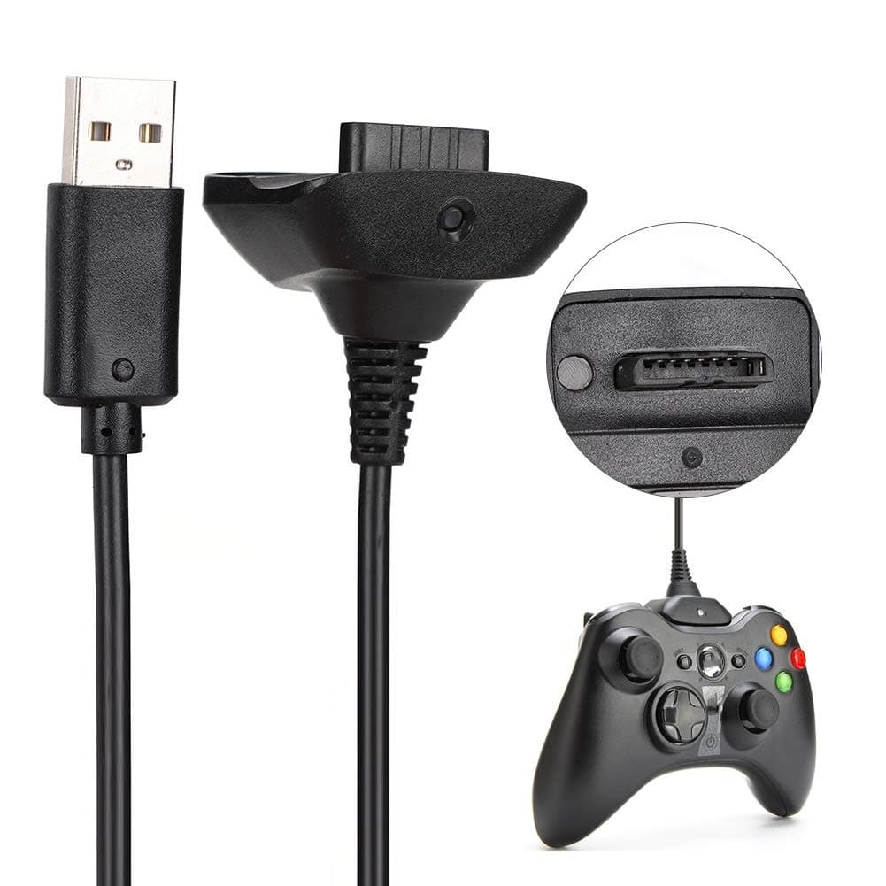 carregador  Para   controle  compatível com  Xbox360/Xbox 360 Slim Wireless