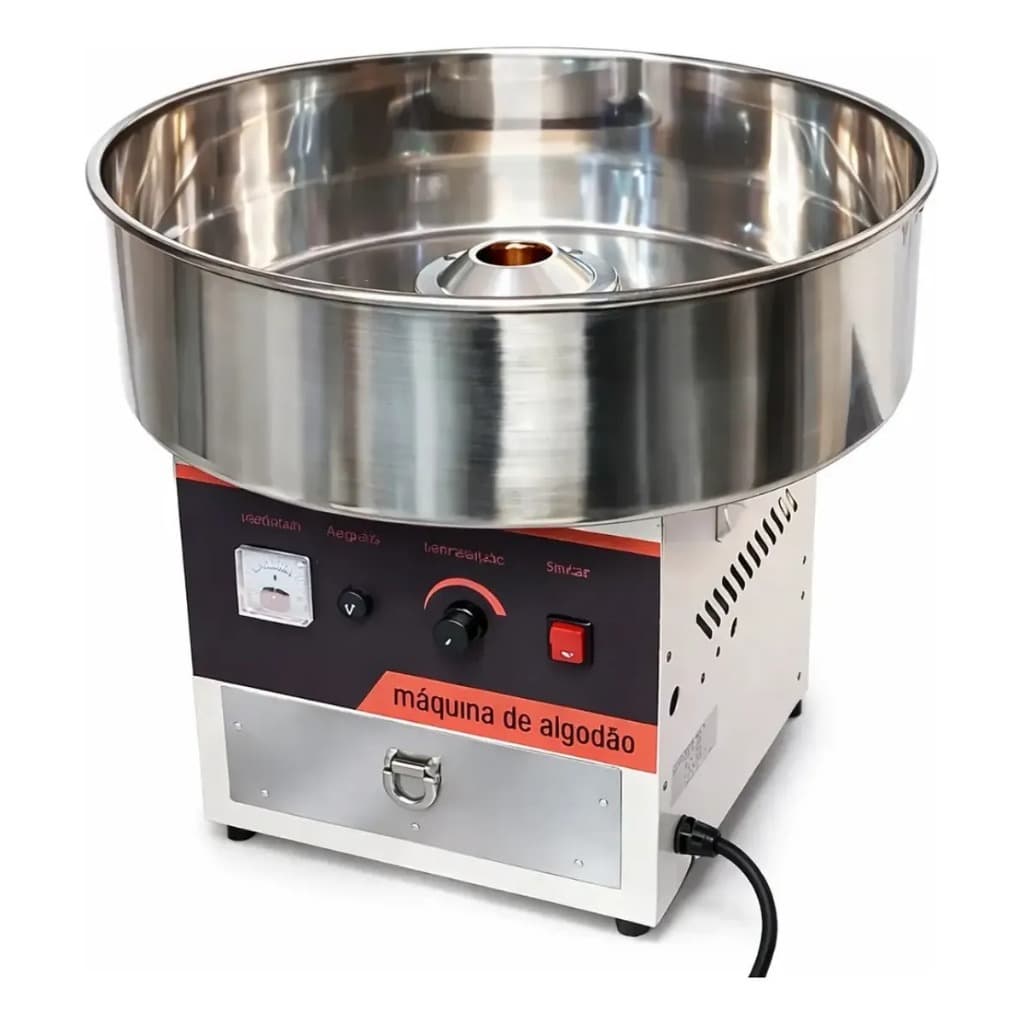 Máquina De Algodão Doce Profissional Tekyus Excelente1000w 220v