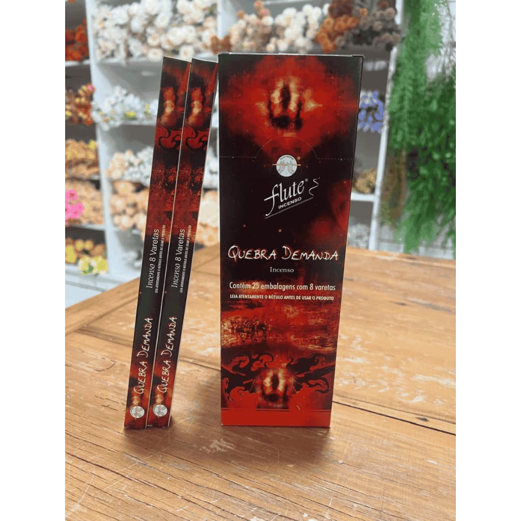 Incenso Quebra Demanda Flute Cx Com 200 Varetas