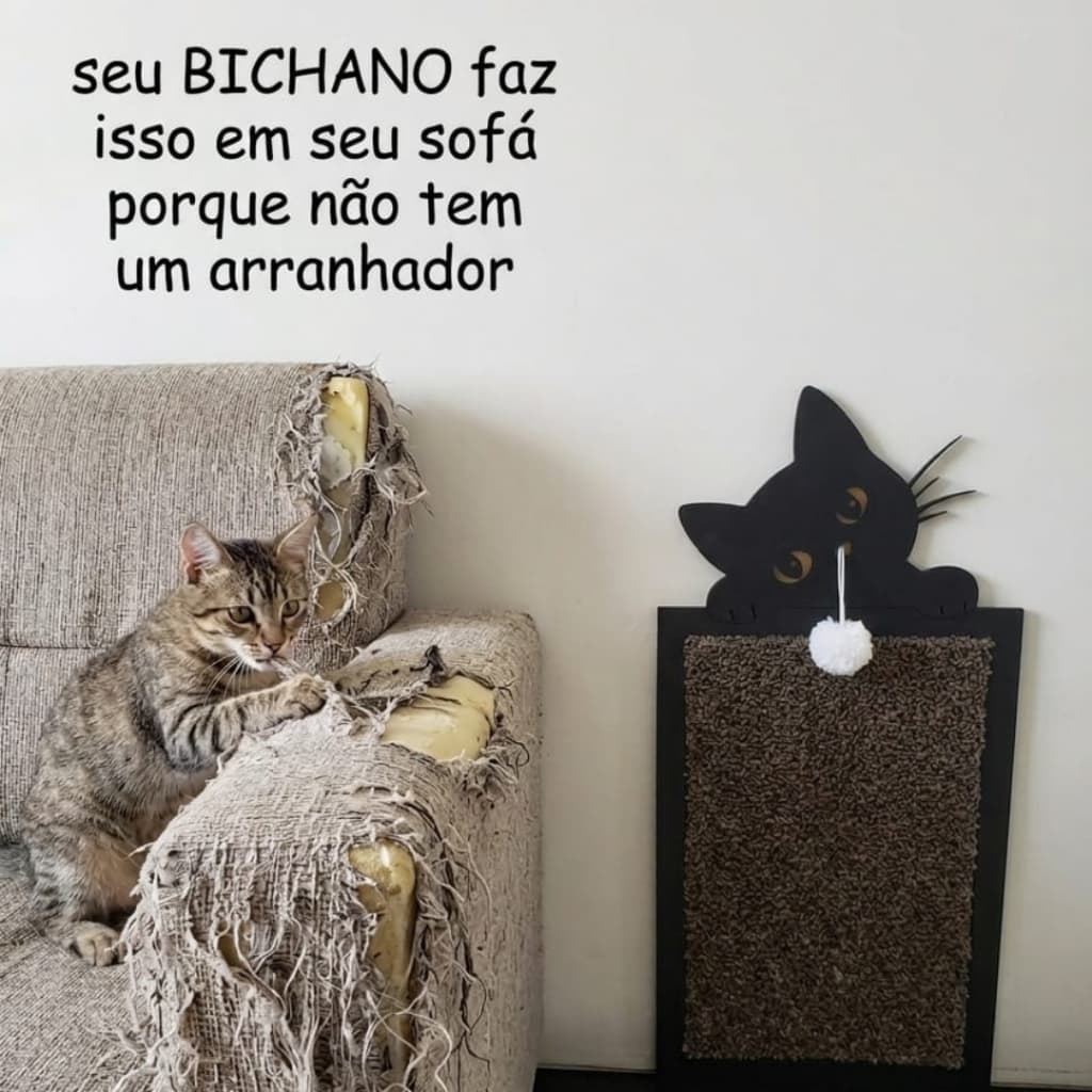 Arranhador Gato Preto