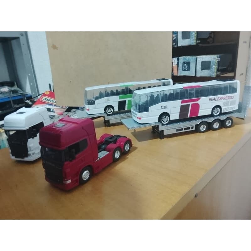 miniaturas carreta prancha leia descrição