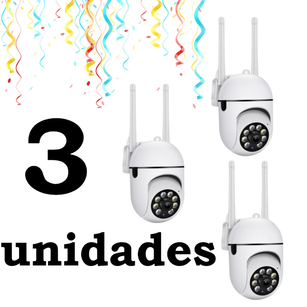 A7 WiFi Bulb Camera, 360° HD Remote Monitor with Dual Light Full Color Night Vision