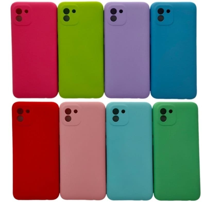 2 duas Capinha Colorida A05 A33 A31 A51 A34 A15 A55 A53 M53 A25 A24 A32 Silicone Aveludado Capa Samsun