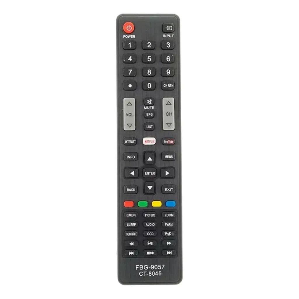 Controle Remoto Compatível Smart Semp Toshiba Fbg9057 Le7263 Ct8045