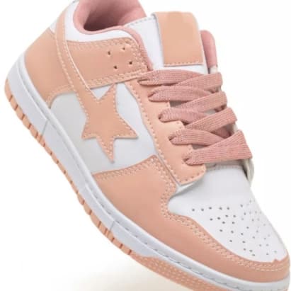 Sapatos Casuais Femininos Star Running Sport Skate Flats Sneakers Black Friday