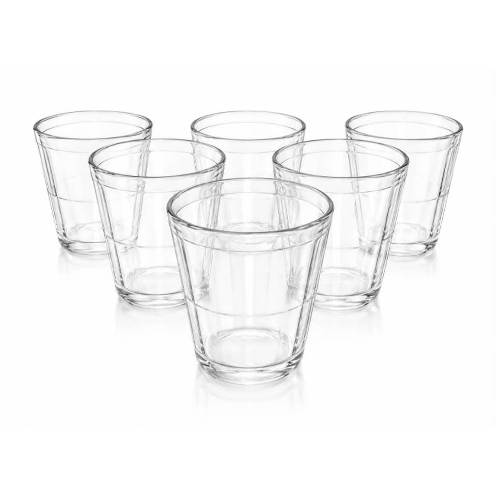 Jogo 6 Copos Wisk Vidro Sodo Calcico Pasabahce 365ml