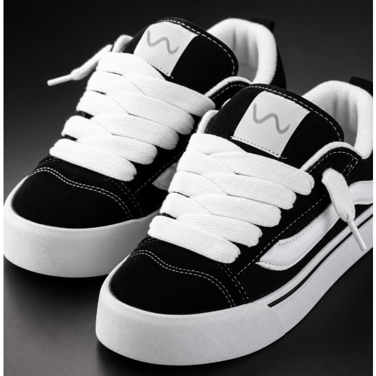 Tenis knu Vintage Unissex Leve Macio Confortavel Skate Esportes Trabalho Faculdade Dia a Dia