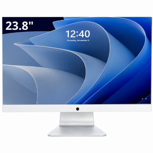 Computador All In One 23,8" Full HD Intel i5 5ª Geração 8GB RAM SSD 128GB HD 500GB Bluetooth Webcam