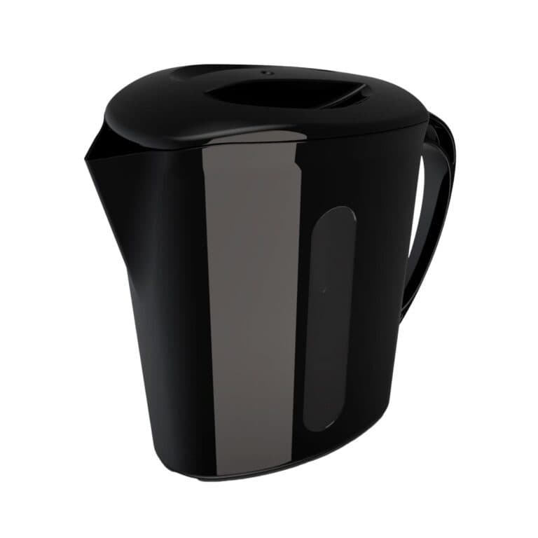 Leiteira Jarra Água Suco Leite 1L Visor Transparente Tampa com Bico Diversas Cores