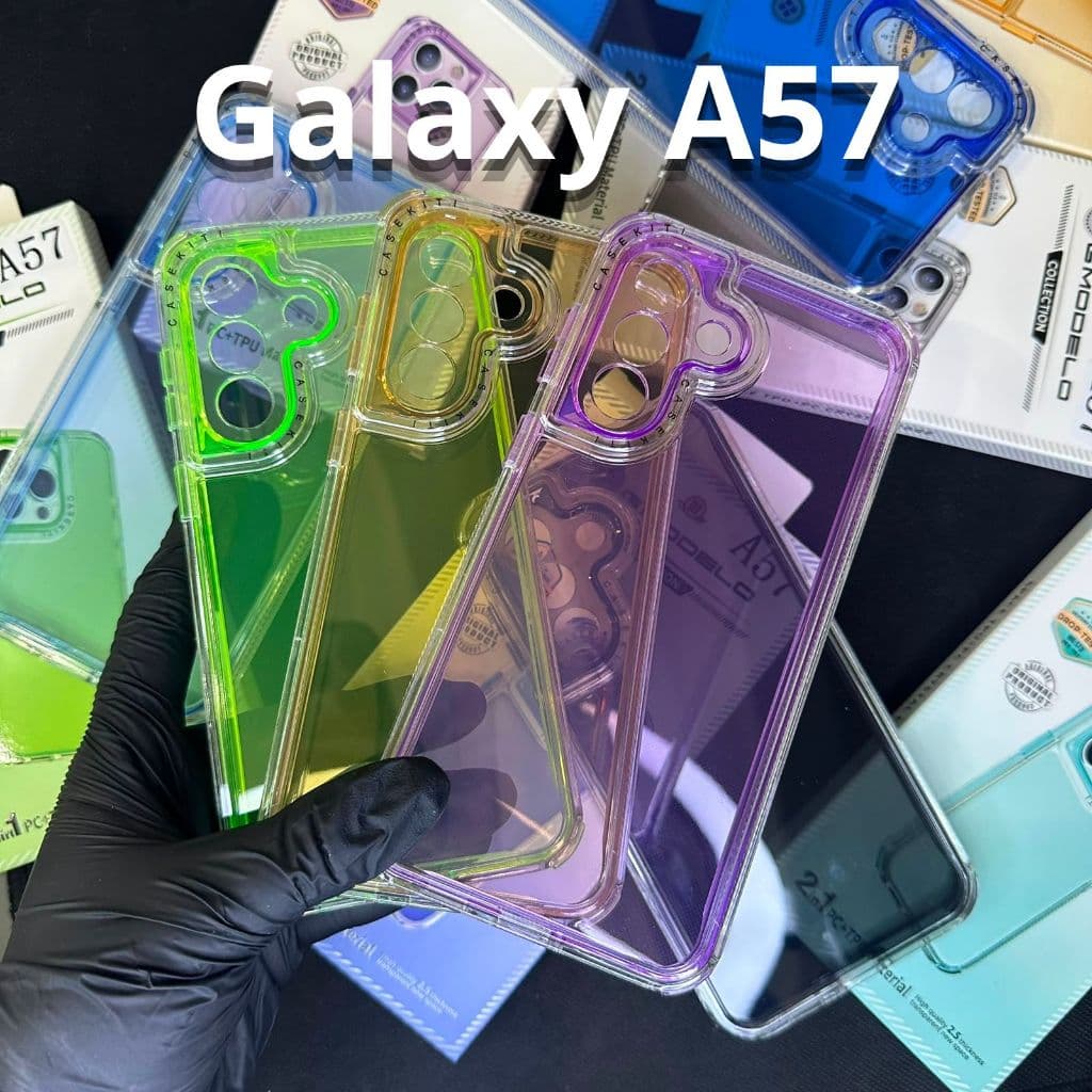 Capa + Pelicula 3D ou só Capinha Space 3 Anti Impacto Para Samsung Galaxy A57